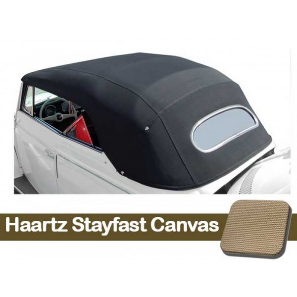 Bug Convertible 1958-62, Top Cover - Haartz Stayfast Canvas